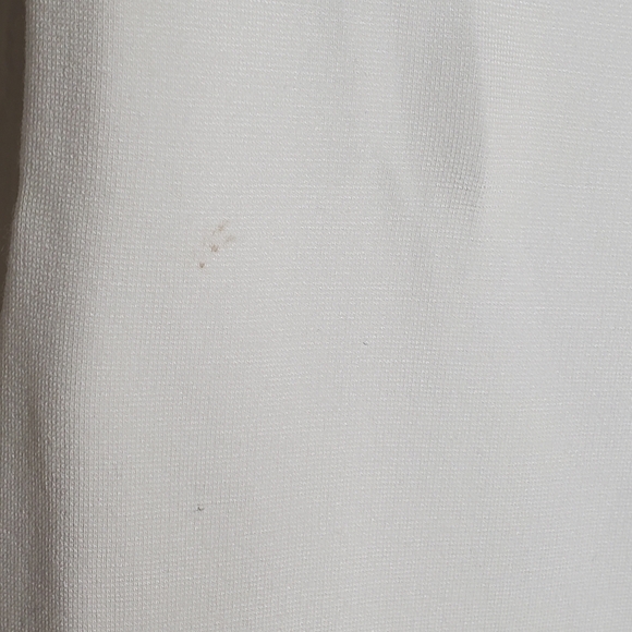 Lulus Bon Apetite Skater White Vneck 1X Dress #188 New - Picture 6 of 7